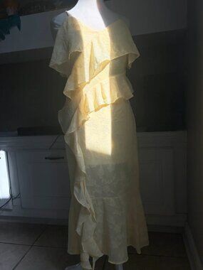 Flowy asymmetrical dress